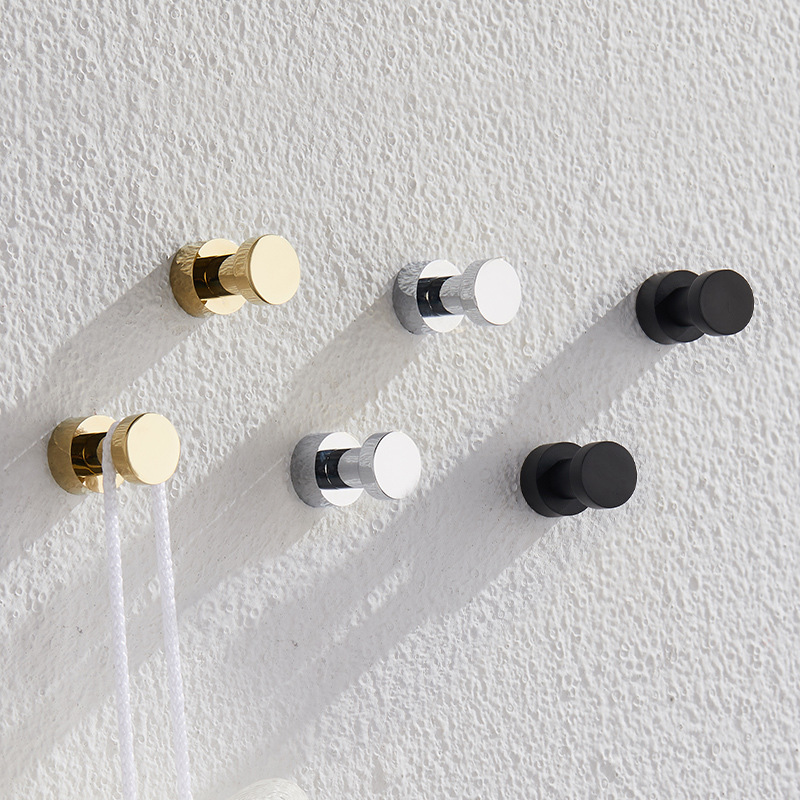 2/3/4/5pcs Brass Robe Hooks Ru - Tiny Home Bathroom Kit のレビューと価格