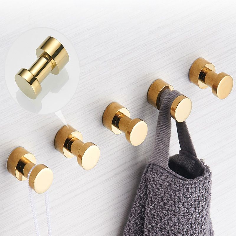 2/3/4/5pcs Brass Robe Hooks Ru - Tiny Home Bathroom Kit のレビューと価格