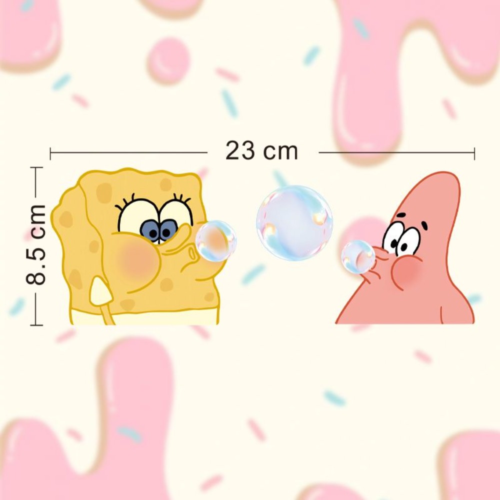 SpongeBob Bathroom Mirror Deca - Home Theater Bathroom のレビューと価格