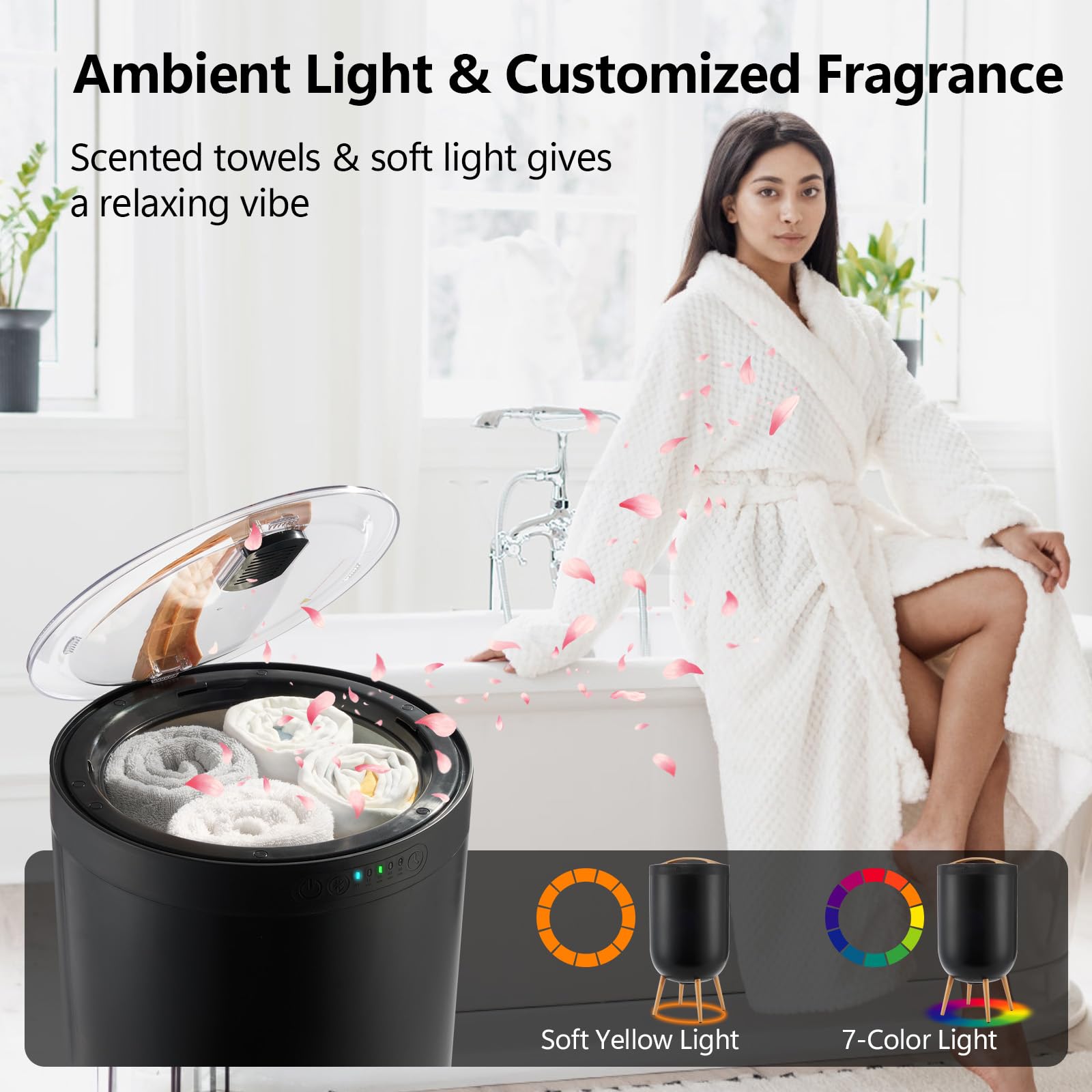 With Musical Speaker Large Tow - Home And Bathroom のレビューと価格
