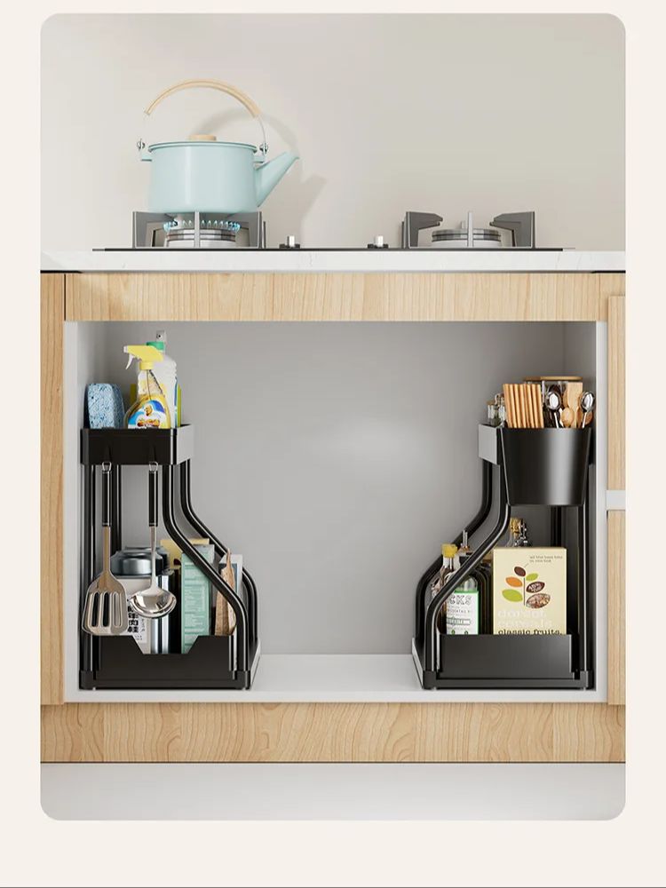 Under Sink Organizer Pull Out  - Home Essentials Bathroom Organizer のレビューと価格